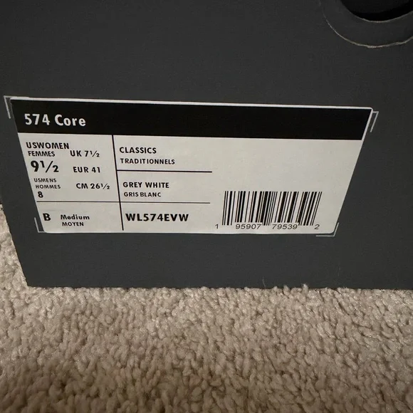 Women’s New Balance 574 Core - Picture 6 of 7